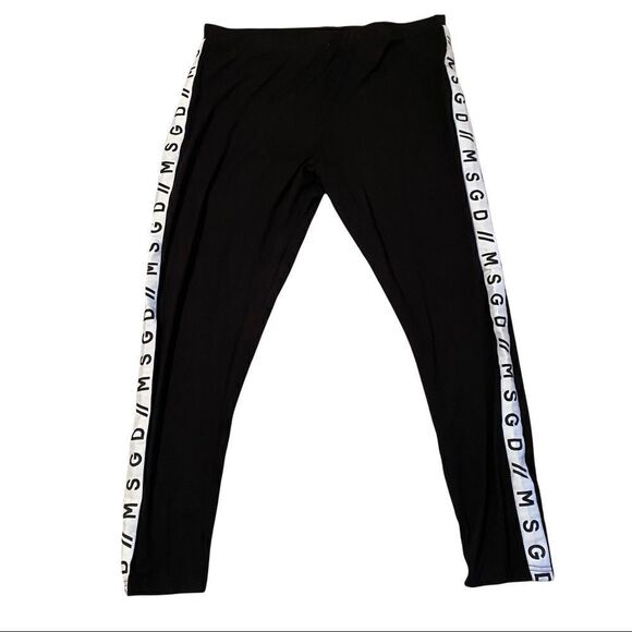 Misguided Plus Size Lounge Leggings NWT Black - Picture 1 of 7